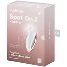 Comprar Satisfyer Spot On 2 Blanco – Vibrador Lay-On Con Diseño Elegante De Silicona Médica-Noxtic