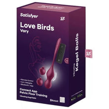 Comprar Satisfyer Love Birds Vary Rojo Vino – Bolas Vibradoras Con Aplicación Gratuita Para Placer Intenso-Noxtic