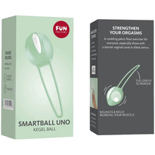 Comprar FUN FACTORY Smartball Uno Blanco Verde Pistacho – Bola Pélvica Con Diseño Ergonómico Para Fortalecer Suelo Pélvico-Noxtic