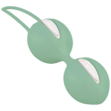 Comprar FUN FACTORY Smartballs Duo Blanco Verde Pistacho – Bolas Pélvicas Ergónomicas Para Entrenamiento Discreto-Noxtic