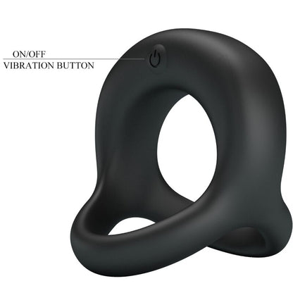 Comprar Pretty Love Elliott Anillo Vibrador Negro – Diseño Elegante Para Intensificar Momentos De Intimidad-Noxtic