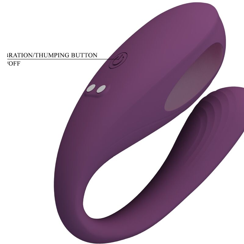 Comprar PRETTY LOVE Aari Masajeador Morado – Vibrador Recargable Con 10 Niveles De Vibración-Noxtic