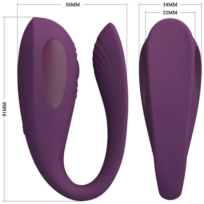 Comprar PRETTY LOVE Aari Masajeador Morado – Vibrador Recargable Con 10 Niveles De Vibración-Noxtic