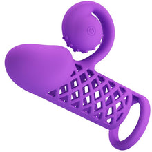 Comprar ROMANCE Harden Manga Extendida Morada – Diseño Elegante Para Placer Intenso-Noxtic