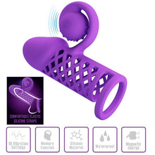 Comprar ROMANCE Harden Manga Extendida Morada – Diseño Elegante Para Placer Intenso-Noxtic