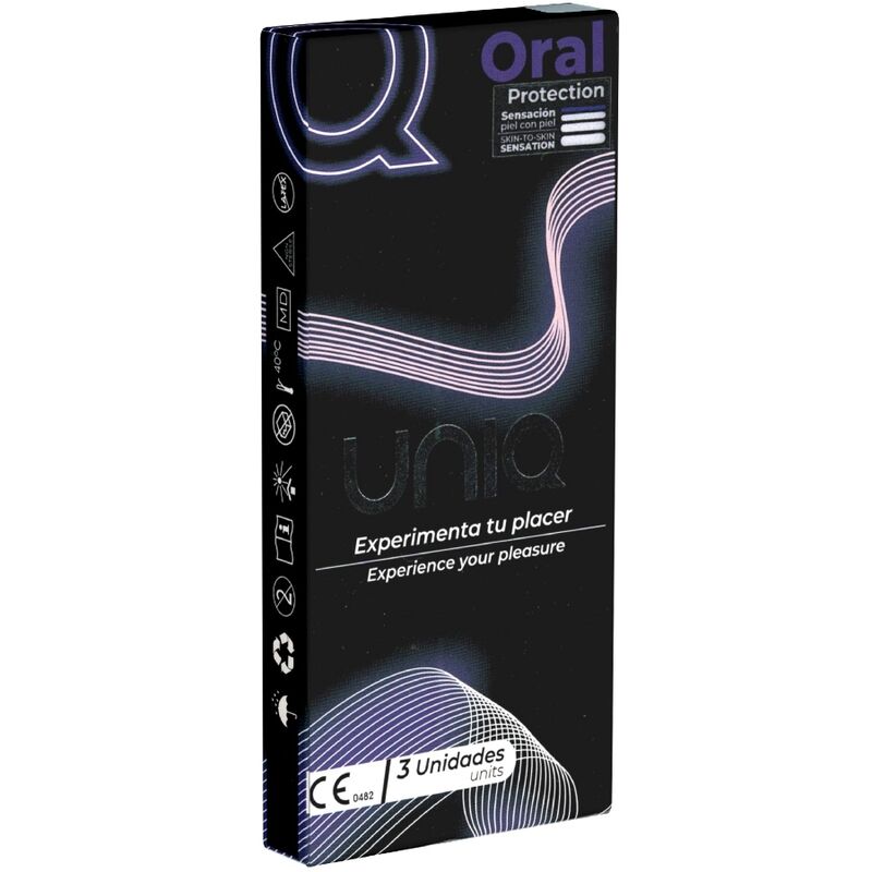 Comprar UNIQ Oral Mask Preservativos Sin Latex – Protección Efectiva Para Disfrutar Con Comodidad-PRESERVATIVOS-Noxtic