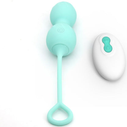 Comprar ARMONY Blossoms Pesas Vaginales Verdes – Vibrador Con Control Remoto Y Diez Modos De Vibración-Noxtic