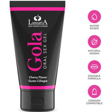 Comprar IntimateLine Luxuria Gola Gel Oral Cereza 50 Ml – Gel Comestible Con Aroma A Cereza Para Placer Sensorial-Noxtic