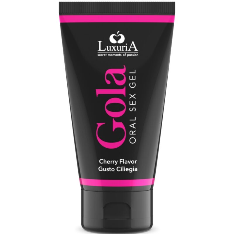 Comprar IntimateLine Luxuria Gola Gel Oral Cereza 50 Ml – Gel Comestible Con Aroma A Cereza Para Placer Sensorial-Noxtic