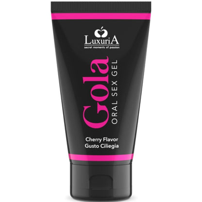 Comprar IntimateLine Luxuria Gola Gel Oral Cereza 50 Ml – Gel Comestible Con Aroma A Cereza Para Placer Sensorial-Noxtic