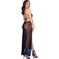Comprar Chilirose CR 4707 Babydoll Largo y Tanga Negro S – Conjunto Elegante de Lencería Para Máxima Comodidad-Noxtic
