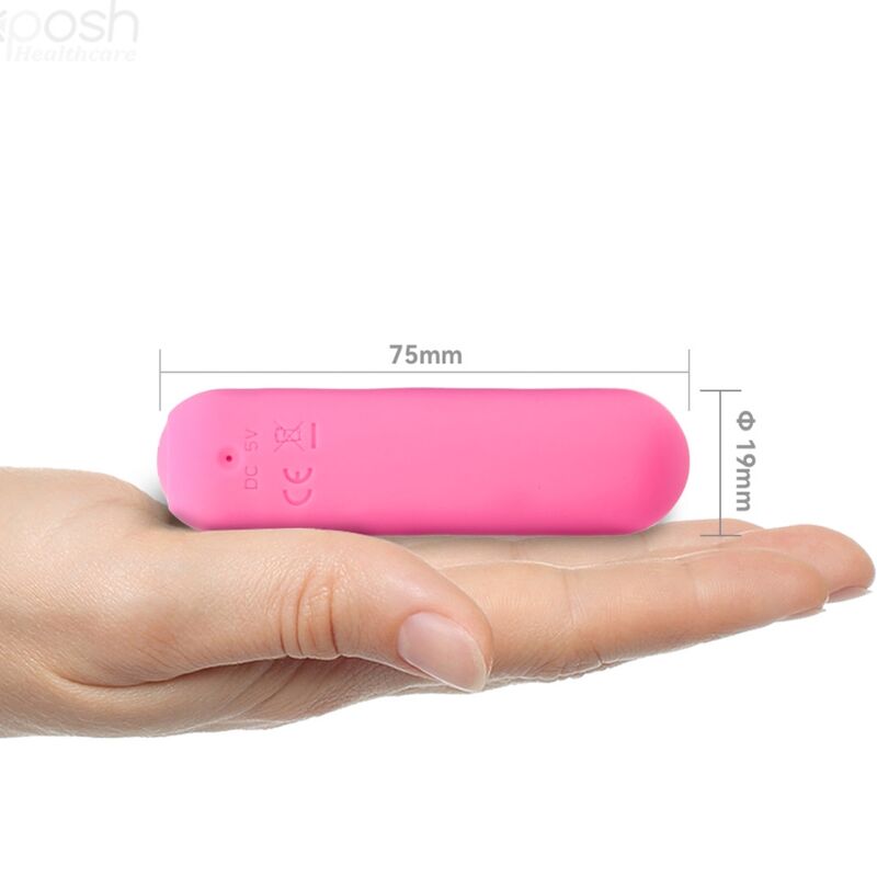 Comprar ARMONY Splash Joie Bala Vibradora Rosa – Control Remoto Con 10 Modos De Vibración-Noxtic