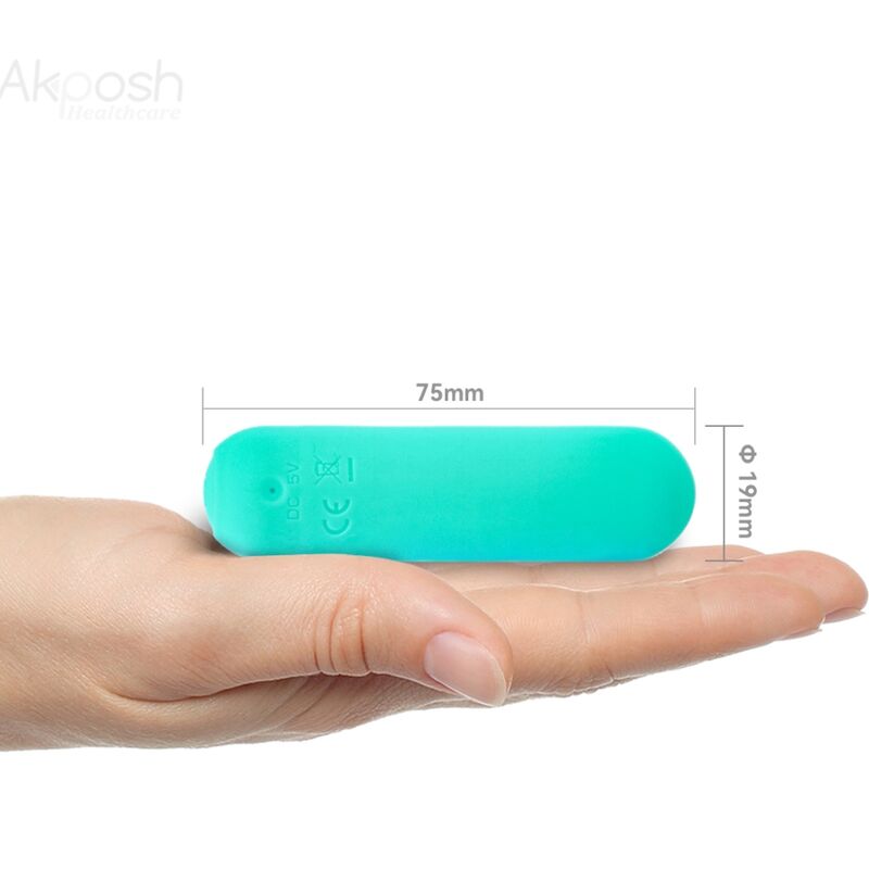 Comprar ARMONY Splash Joie Bala Vibradora Verde – Control Remoto Con 10 Modos De Vibración-Noxtic