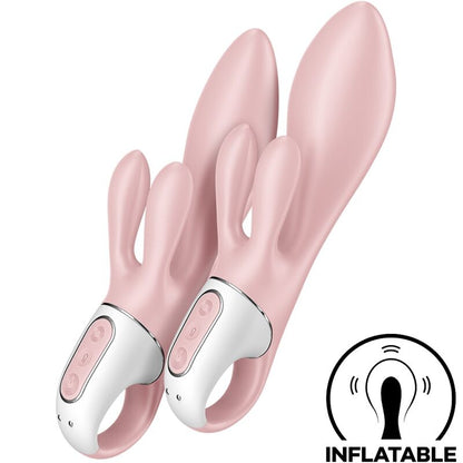 Comprar Satisfyer Air Pump Bunny – Vibrador Inflable Con Diseño Personalizado Para Placer Único-Noxtic