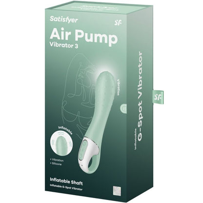 Comprar Satisfyer Air Pump Vibrador Inflable – Estimulador Con Diseño Innovador Para Placer Personal-Noxtic