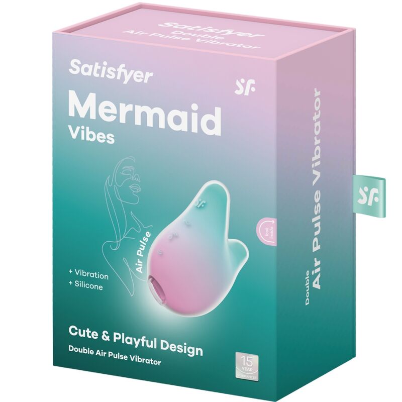 Comprar Satisfyer Mermaid Vibes – Estimulador Recargable Con Tecnología De Pulsos De Aire-Noxtic
