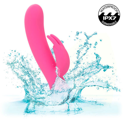 Comprar CALEXOTICS First Time Vibrador Rabbit Recargable Rosa – Experiencia De Doble Estimulación Con Diseño Elegante-Noxtic