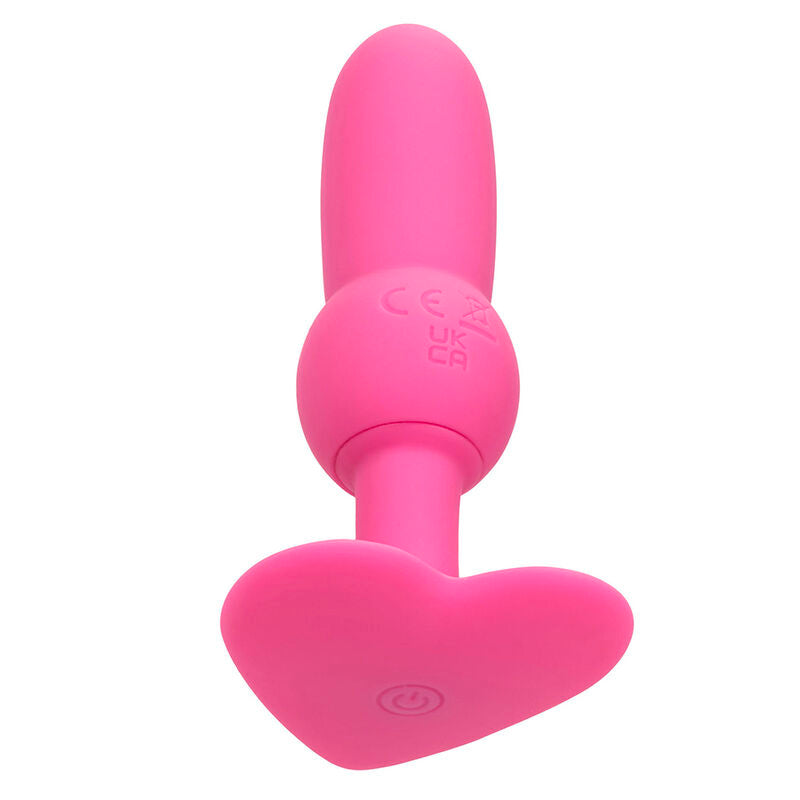Comprar Calexotics First Time Plug Anal Con Cuencas Rosa – Juguete Intimo Para Exploracion Con 10 Vibraciones-Noxtic