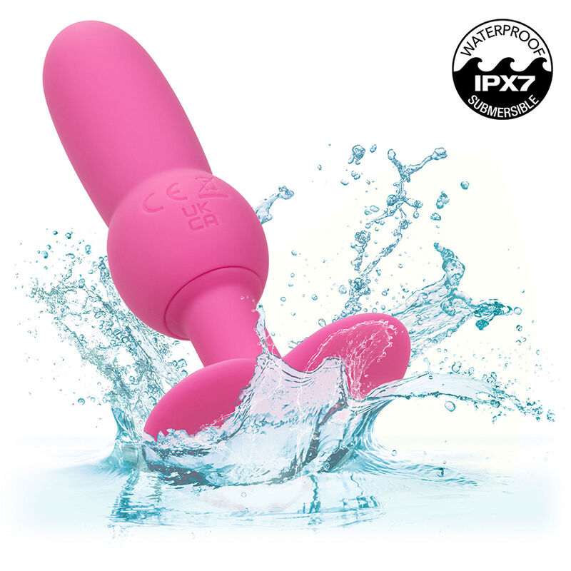 Comprar Calexotics First Time Plug Anal Con Cuencas Rosa – Juguete Intimo Para Exploracion Con 10 Vibraciones-Noxtic