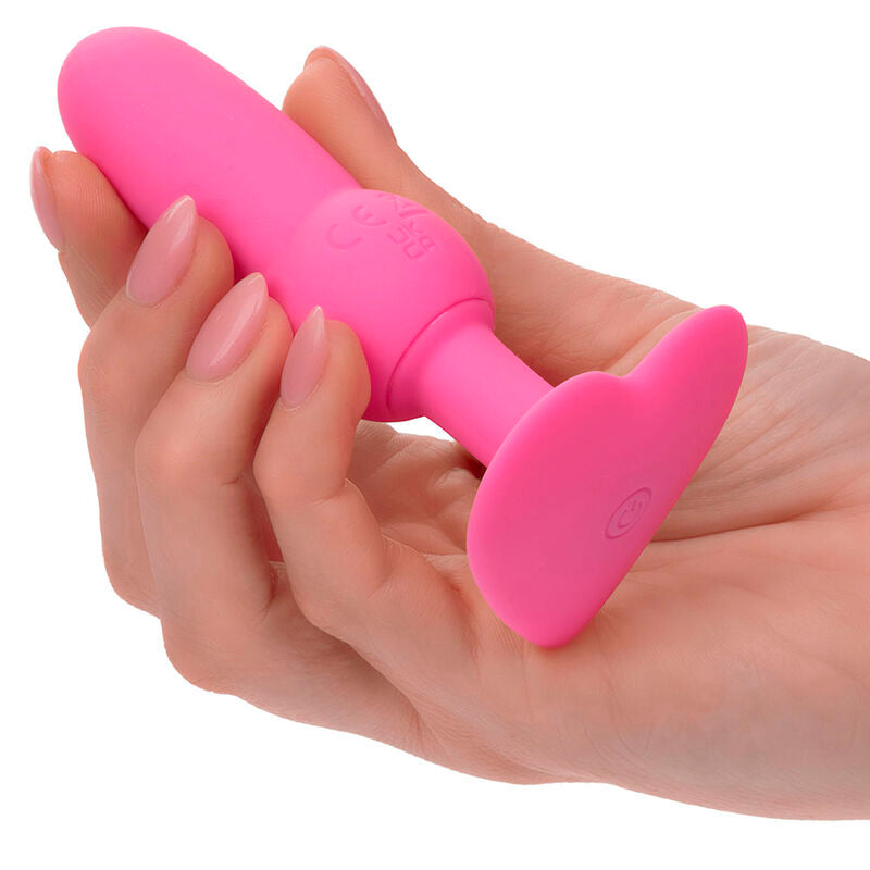 Comprar Calexotics First Time Plug Anal Con Cuencas Rosa – Juguete Intimo Para Exploracion Con 10 Vibraciones-Noxtic