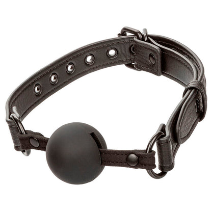 Comprar CALEXOTICS Nocturnal Mordaza De Bola Silicona Negra – Diseño Ergonómico Para Placer Sensorial-Noxtic