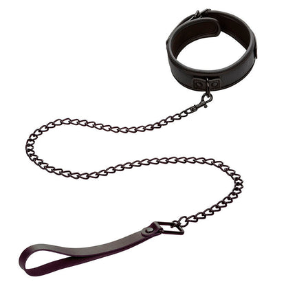 Comprar CALEXOTICS Collar Y Correa Cuero Ajustable Negro – Diseño Elegante Para Exploración Sensorial-Noxtic