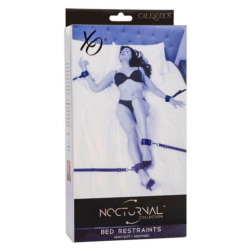 Comprar Calexotics Nocturnal Restricciones de Cama Cuero Ajustable Negro – Diseño Ergonómico Para Mayor Comodidad-Noxtic