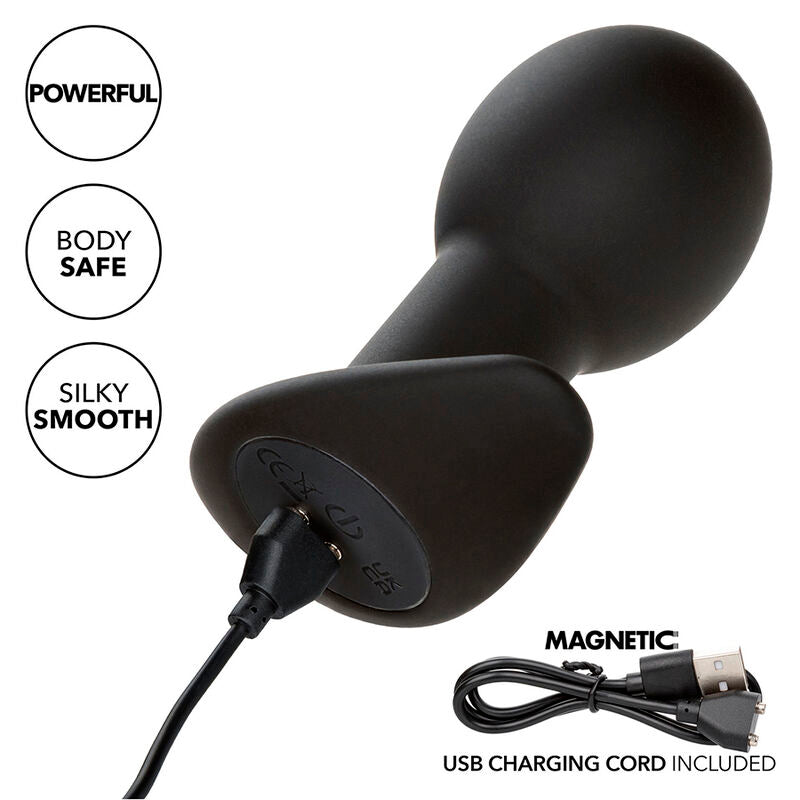 Comprar Calexotics Rock Bottom Plug – Juguete Con 10 Modos De Vibración Para Placer Personalizado-Noxtic