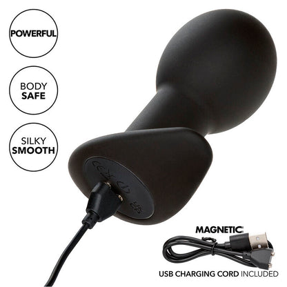 Comprar Calexotics Rock Bottom Plug – Juguete Con 10 Modos De Vibración Para Placer Personalizado-Noxtic