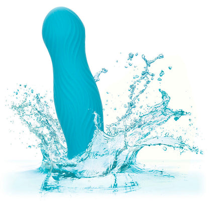 Comprar CALEXOTICS Wave Rider Swell Plug Anal Azul – Diseño Ergonómico Con Textura Ondulada Para Sensaciones Intensas-Noxtic