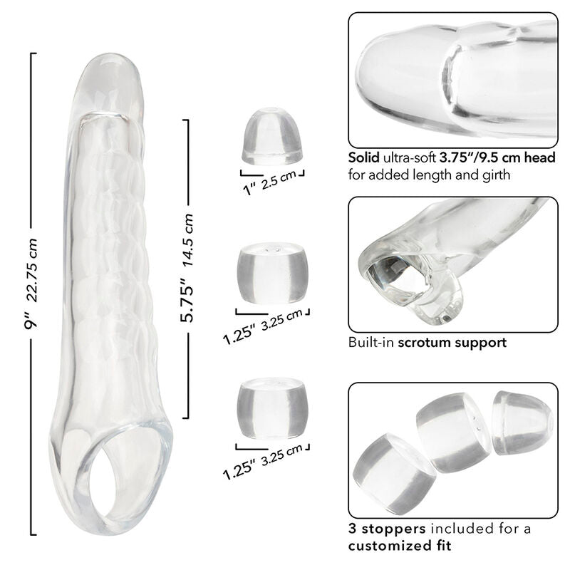 Comprar CALEXOTICS Maxx Extensor Ajustable Transparente – Diseño Innovador Para Mayor Comodidad-Noxtic