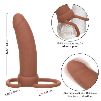 Comprar CALEXOTICS Maxx Doble Estimulador Grueso – Juguete Erótico Con 10 Modos De Vibración Para Placer Personalizado-Noxtic