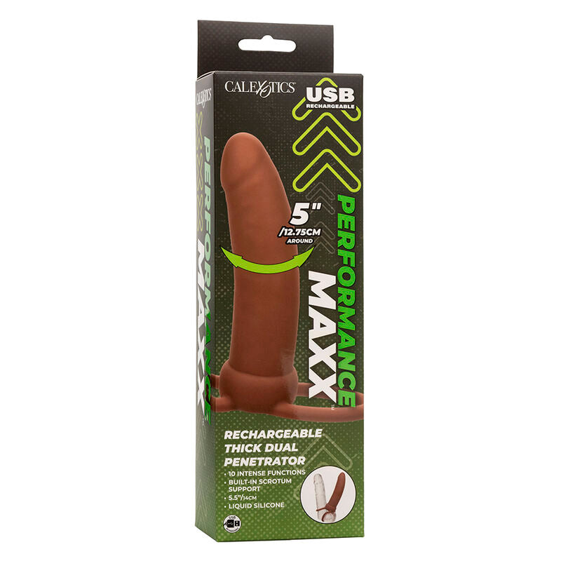 Comprar CALEXOTICS Maxx Doble Estimulador Grueso – Juguete Erótico Con 10 Modos De Vibración Para Placer Personalizado-Noxtic
