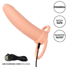Comprar CALEXOTICS Maxx Doble Penetrador Grueso – Juguete Erótico Con 10 Vibraciones Para Placer Intenso-Noxtic