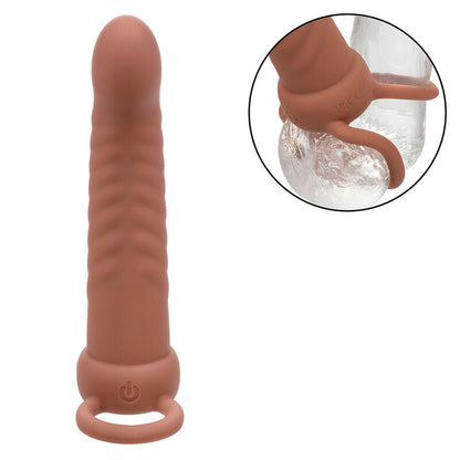 Comprar CALEXOTICS Maxx Doble Acanalado – Juguete Erótico Con 10 Modos De Vibración-Noxtic