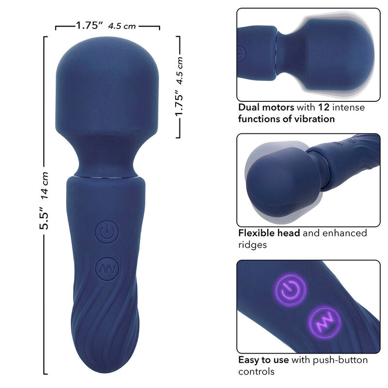 Comprar CALEXOTICS Charisma Charm – Masajeador Ergonómico Con 12 Funciones Para Placer Discreto-Noxtic