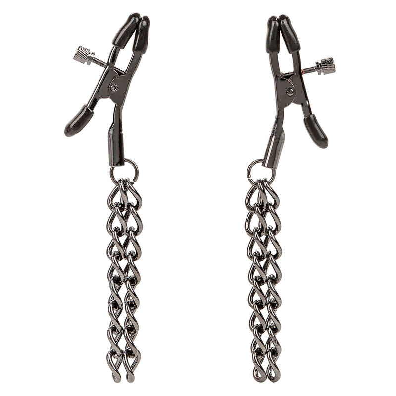 Comprar CALEXOTICS Euphoria Pinzas Pezones Con Cadena – Estimulación Sensorial Con Diseño Elegante-Noxtic