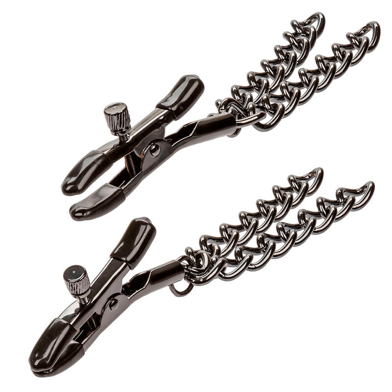 Comprar CALEXOTICS Euphoria Pinzas Pezones Con Cadena – Estimulación Sensorial Con Diseño Elegante-Noxtic