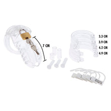 Comprar HIDDEN DESIRE Jaula De Castidad Acrílica Ajustable – Diseño Transparente Para Libertad Sensory-Noxtic
