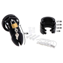 Comprar HIDDEN DESIRE Jaula De Castidad Silicona Talla L Negra – Diseño Ergonómico Para Control Y Conexión Intima-Noxtic