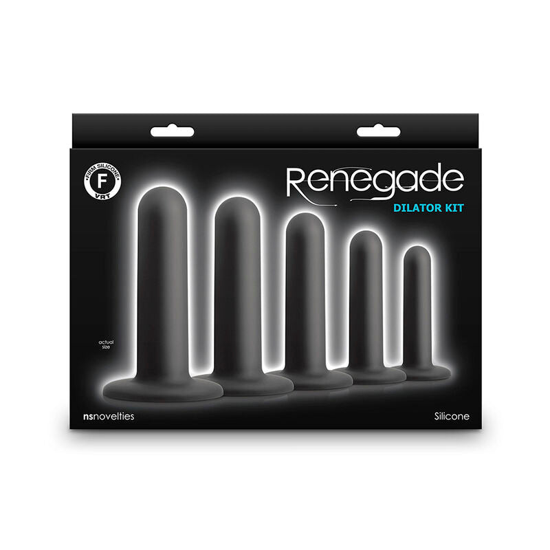 Comprar NS Novelties Renegade Kit Dilatador Negro – Juego De Dilatadores Para Placer Y Autoexploración-Noxtic