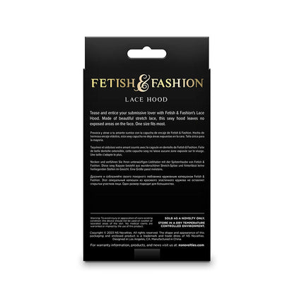 Comprar NS Novelties Pasamontañas De Encaje Negro – Accesorio Elegante Para Explorar Tu Placer Con Estilo-Noxtic