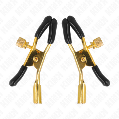 Comprar KINK Pinzas Para Pezones Dorado 6 CM – Estilo Elegante Para Intensificar Sensaciones-Noxtic