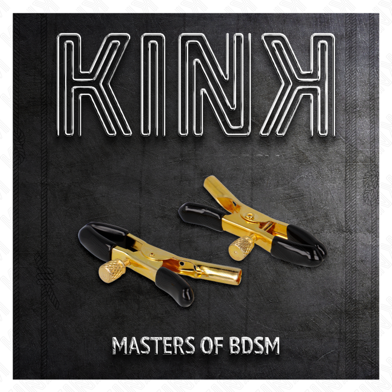 Comprar KINK Pinzas Para Pezones Dorado 6 CM – Estilo Elegante Para Intensificar Sensaciones-Noxtic