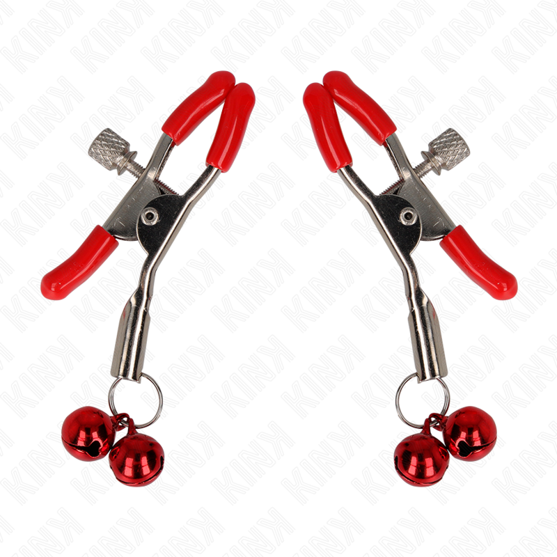 Comprar KINK Pinzas Para Pezones Rojas – Estimulación Sensorial Con Diseño Elegante-Noxtic