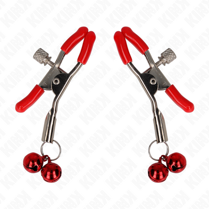 Comprar KINK Pinzas Para Pezones Rojas – Estimulación Sensorial Con Diseño Elegante-Noxtic