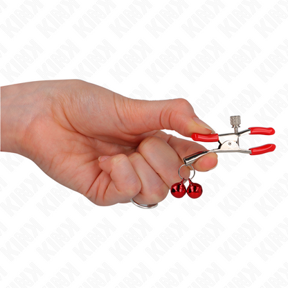 Comprar KINK Pinzas Para Pezones Rojas – Estimulación Sensorial Con Diseño Elegante-Noxtic