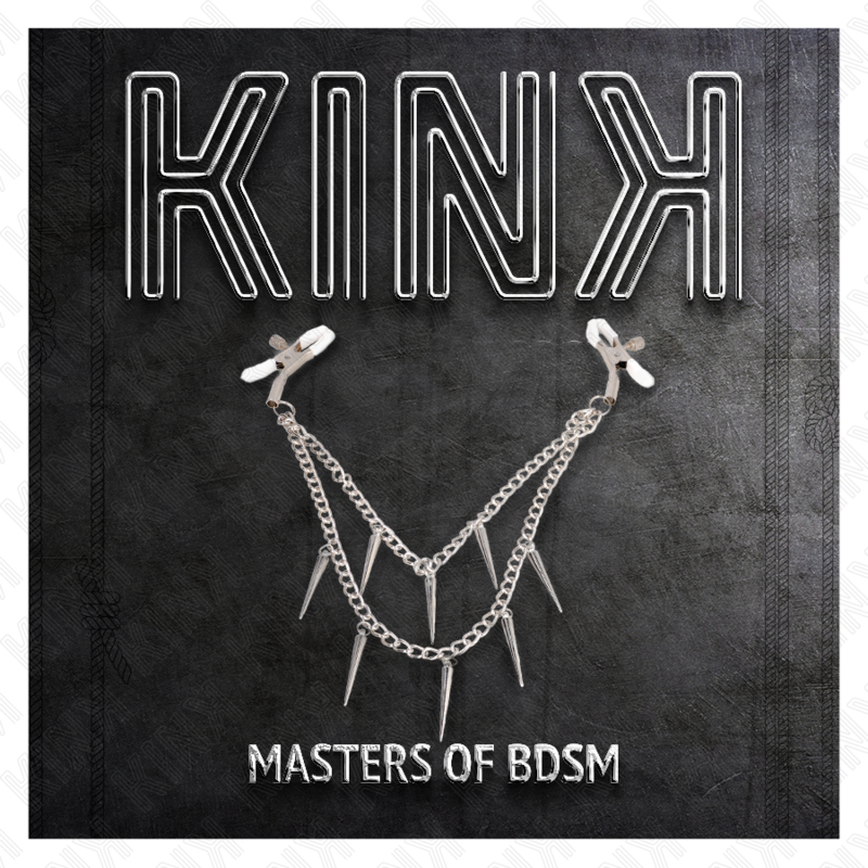 Comprar KINK Pinzas Para Pezones Con Cadena De Púas 30 Cm – Diseño Elegante Para Estimulación Sensorial-Noxtic