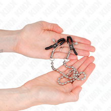 Comprar KINK Pinzas Para Pezones Con Cadena De Bolas 30 Cm – Estimulación Sensorial Con Diseño Elegante-Noxtic