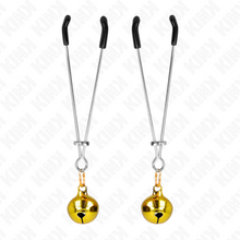 Comprar KINK Pinzas Para Pezones Con Cascabel Dorado – Accesorio Elegante Para Estimulación Sensorial-Noxtic